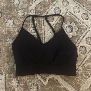 Gymshark Studio Sports Bra, Black, size M